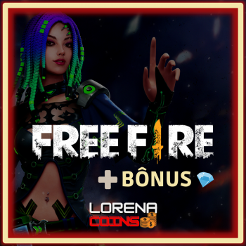 FREE FIRE - 2.180 DIAMANTES + 10% DE BÔNUS - LATAM