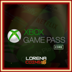 Gift Card XBOX GAME PASS CORE - 3 MESES